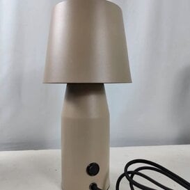 Tafellamp Aron 1-lichts taupe