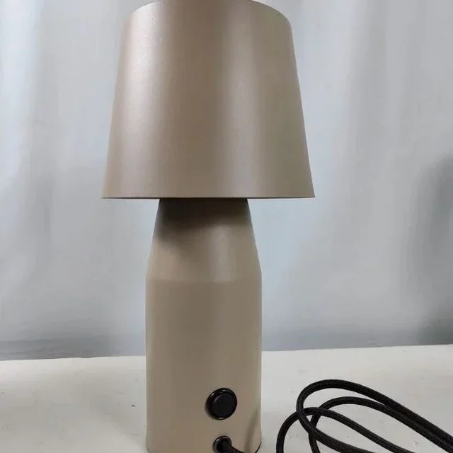 Tafellamp Aron 1-lichts taupe