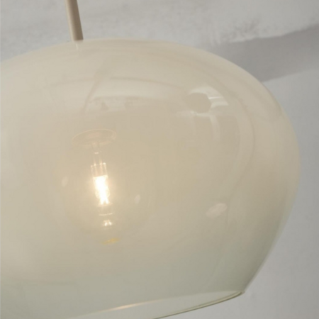 it's about RoMi Scandinavische hanglamp Bologna Ø35 cm melkwit