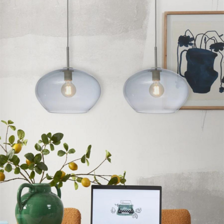 it's about RoMi Scandinavische hanglamp Bologna Ø35 cm lichtgrijs