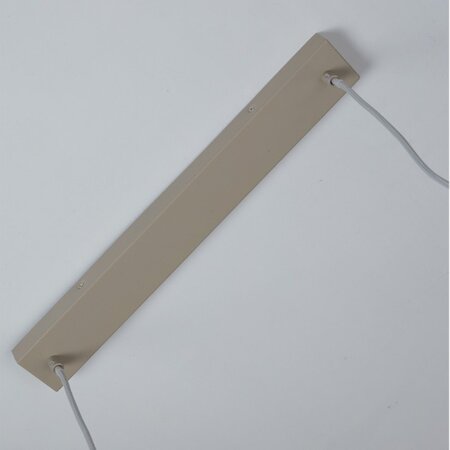 it's about RoMi Industrieel Modern hanglamp Sapporo 3-lichts wit zand