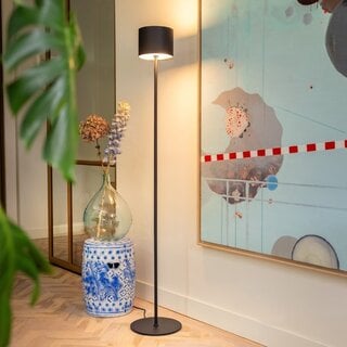 Vloerlamp Maverick 4-lichts zwart
