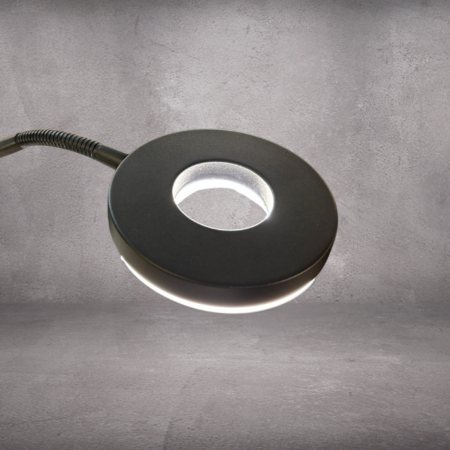 ETH Modern design vloerlamp Erik zwart dim to warm