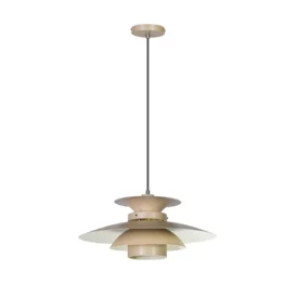 Hanglamp Potenza 1-lichts crème/zand