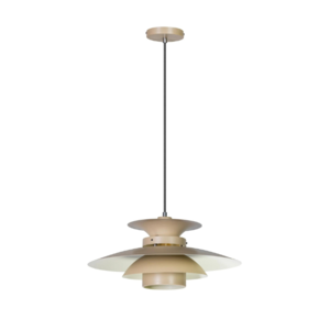ETH Retro Scandinavisch hanglamp Potenza crème zand