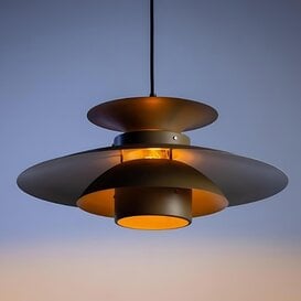 Hanglamp Potenza 1-lichts taupe