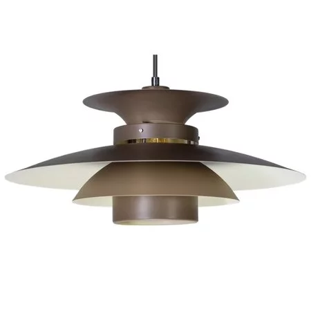 ETH Retro Scandinavisch hanglamp Potenza taupe