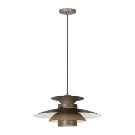 ETH Retro Scandinavisch hanglamp Potenza taupe