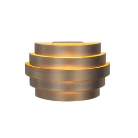 Wandlamp Scudo brons 20 cm