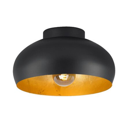 Stars of Light Modern Industriële plafondlamp Mogano 1-lichts zwart goud