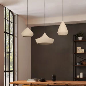 Stars of Light Modern Scandinavische hanglamp Torremolinos 3-lichts zand