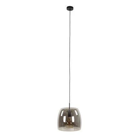BelaLuz Moderne hanglamp Dash 1-lichts smoke glas
