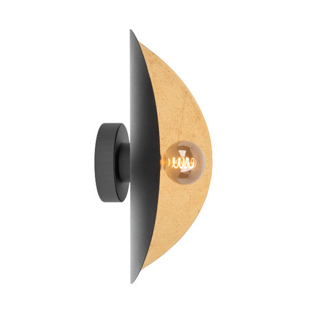 Stars of Light Modern design wandlamp Saceda 1-lichts zwart goud