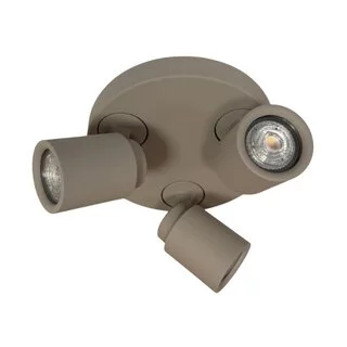 Opbouwspot Razza 3-lichts crème