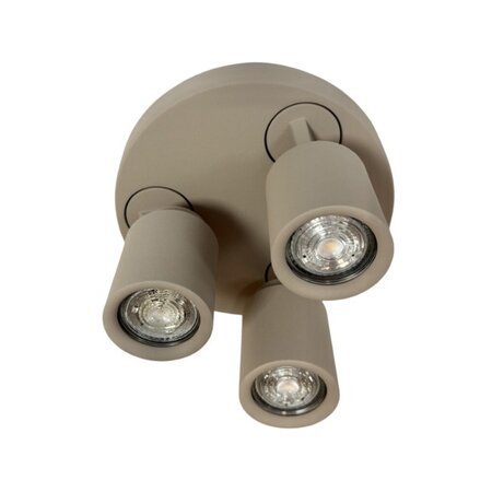 Freelight Moderne opbouwspot Razza 3-lichts crème