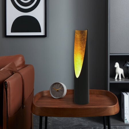 Stars of Light Moderne Industriële tafellamp Prebone 1-lichts zwart goud