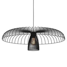 Hanglamp Champerico  1-lichts zwart Ø77 cm