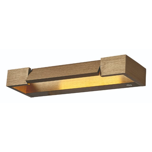 Wandlamp Parete 1-lichts brons 31 cm