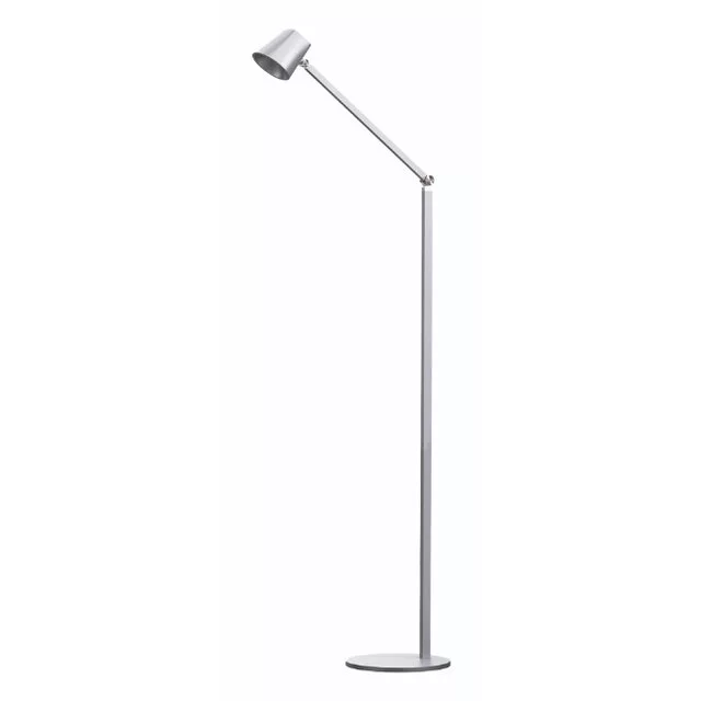 Vloerlamp Triëste 1-lichts zilver