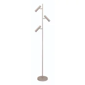 Vloerlamp Undici 3-lichts Crème