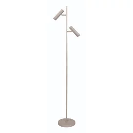 Vloerlamp Undici 2-lichts crème