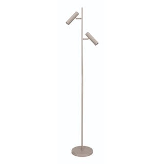 Vloerlamp Undici 2-lichts crème