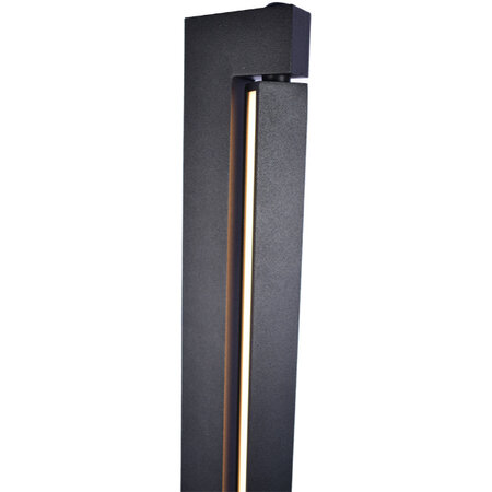 Freelight Moderne Industriële vloerlamp Colonna 1-lichts zwart