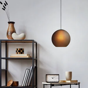 Stars of Light moderne Industriële hanglamp Arangona 1-lichts zwart