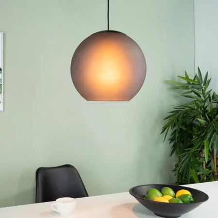 Stars of Light moderne Industriële hanglamp Arangona 1-lichts zwart