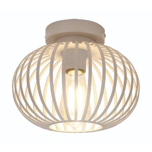 Freelight Moderne plafondlamp Aglio 1-lichts Ø25 cm crème