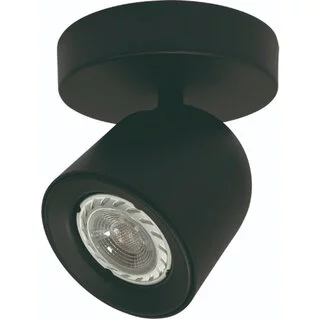 Opbouwspot Solare 1-lichts zwart