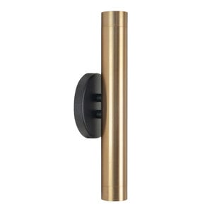 Highlight Moderne wandlamp Trend 2-lichts zwart goud