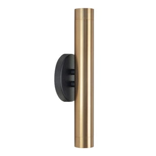 Wandlamp Trend 2-lichts zwart goud