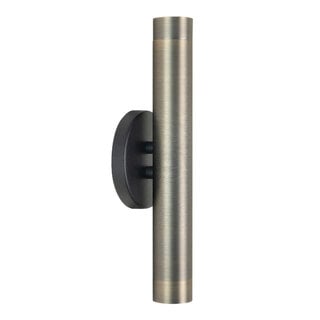 Wandlamp Trend 2-lichts zwart bronze