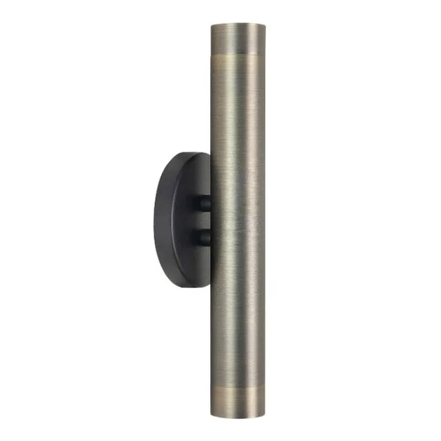 Wandlamp Trend 2-lichts zwart bronze