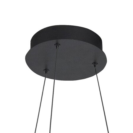 Highlight Modern Industrieel Ascoli hanglamp Ø40 cm zwart goud