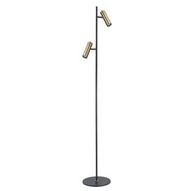 Vloerlamp Trend 2-lichts brons