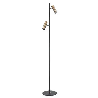 Vloerlamp Trend 2-lichts brons