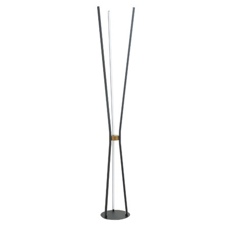 Highlight vloerlamp Modern vloerlamp Forli zwart