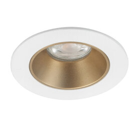 Inbouwspot Downlight 1-lichts wit goud