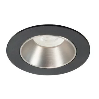 Inbouwspot Downlight 1-lichts zwart zilver
