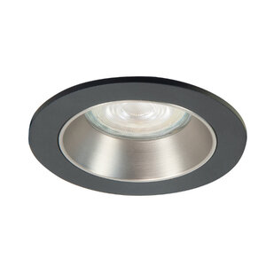 Highlight Modern Industrieel inbouwspot Downlight Ø9,4 cm zwart Zilver
