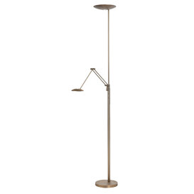 Vloerlamp New Roma 2-lichts brons