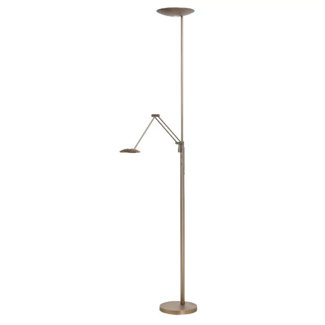 Vloerlamp New Roma 2-lichts brons