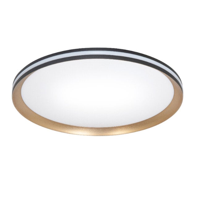 Plafondlamp Twilight Ø40 cm zwart goud