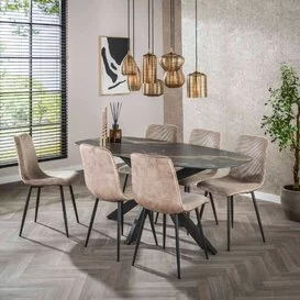 Eetkamertafel Polaris Deens ovaal 180 cm