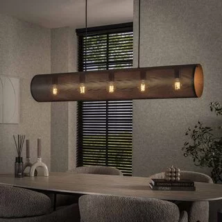 Hanglamp Grid 5-lichts Charcoal
