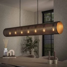 Hanglamp Grid 7-lichts Charcoal