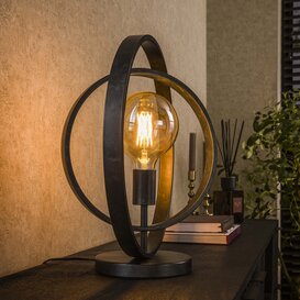 Tafellamp Ozon 1-lichts Charcoal