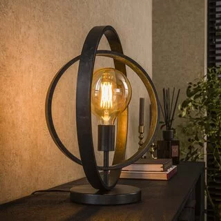 Tafellamp Ozon 1-lichts Charcoal